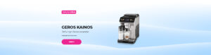 GEROS KAINOS De'Longhi kavos aparatai