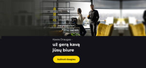 Kavos Draugas – už gerą kavą jūsų biure