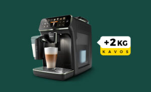 PHILIPS LatteGo kavos aparatai + 2 kg kavos