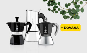 BIALETTI moka kavinukas + BIALETTI malta kava dovanų