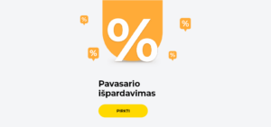 Pavasario išpardavimas