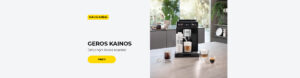 "GEROS KAINOS De'Longhi kavos aparatai "