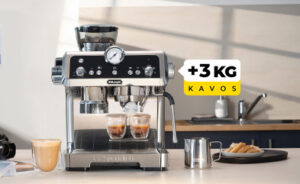 De'Longhi La Specialista kavos aparatas + 3 kg kavos