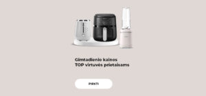 Gimtadienio kainos TOP virtuvės prietaisams